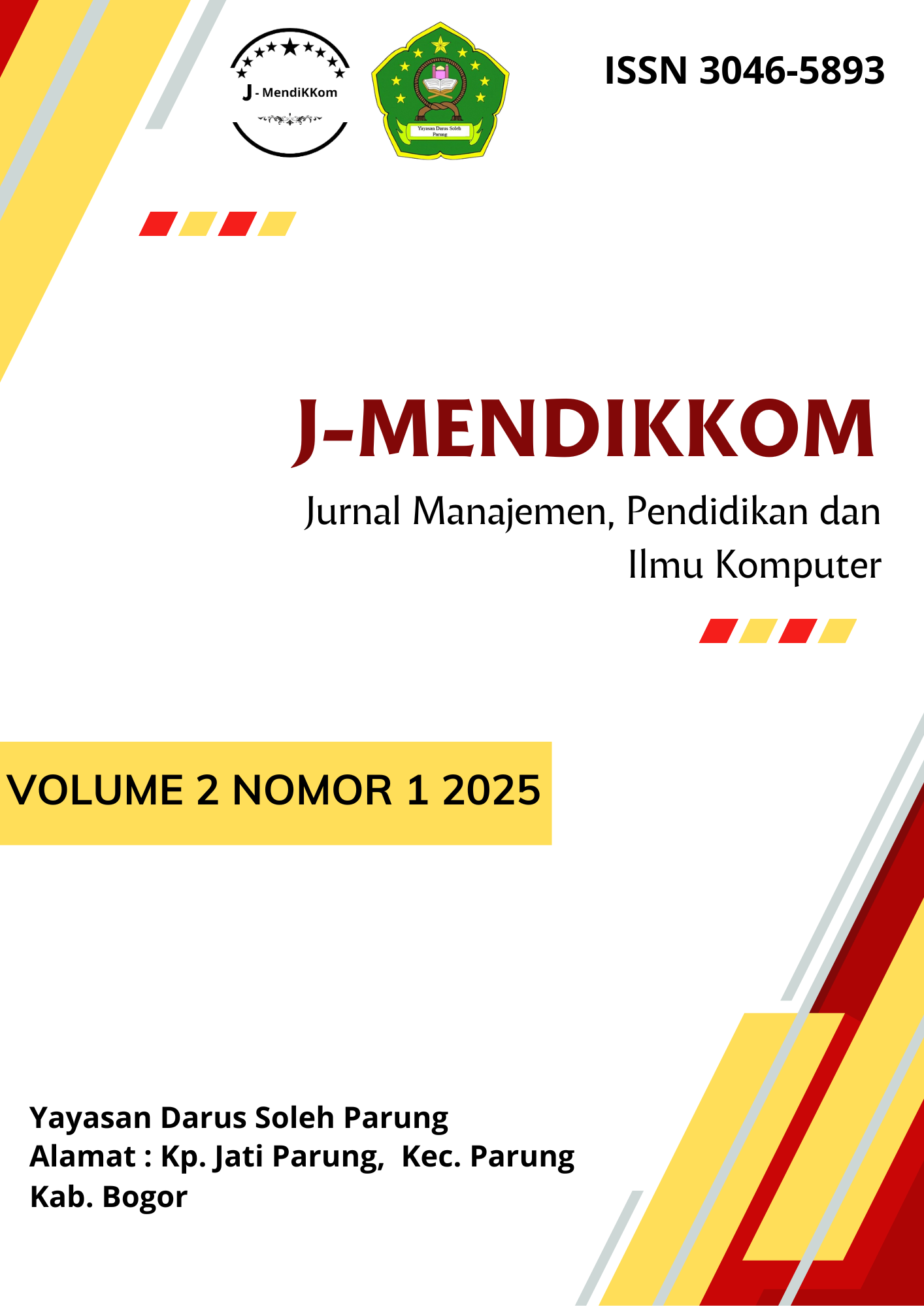 View Vol. 2 No. 1 (2025): Volume 2 No 1 Januari 2025